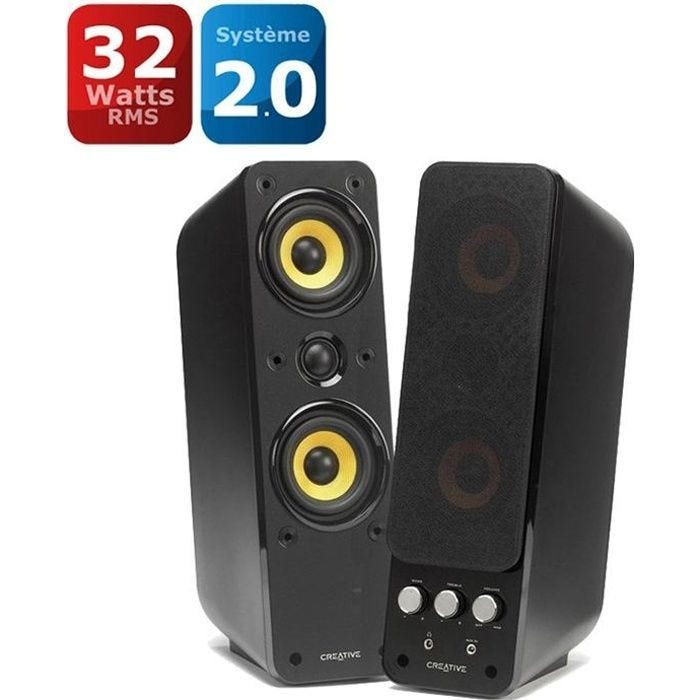 Creative enceintes 2.0 GigaWorks T40 SII