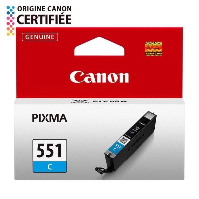 CANON Cartouche d'encre CLI-551C Cyan