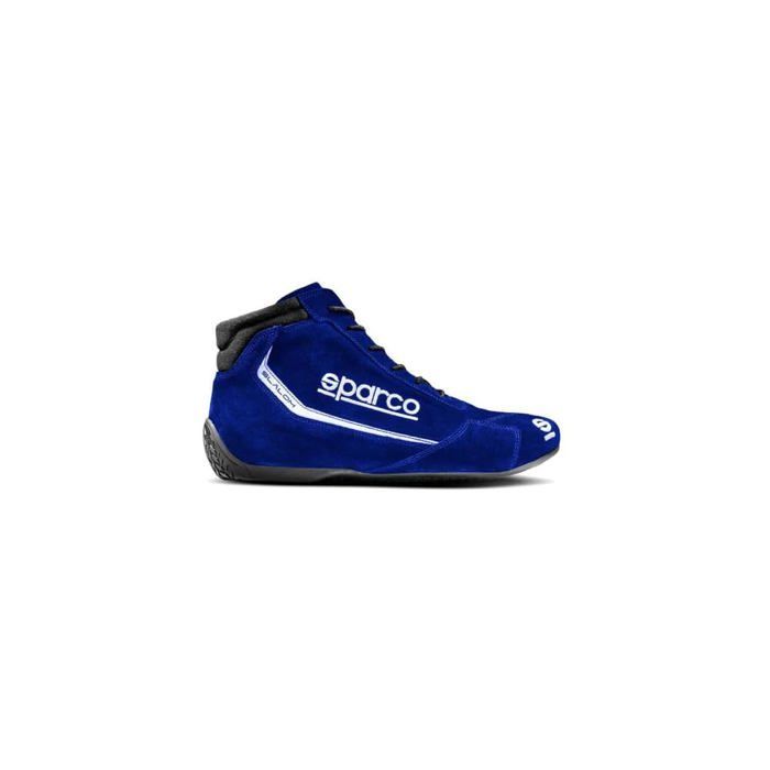 Sparco - 00129544BRFX - Mixte Bottines Slalom 2022 Taille 44 Bleu Chaussure Bateau, Standard