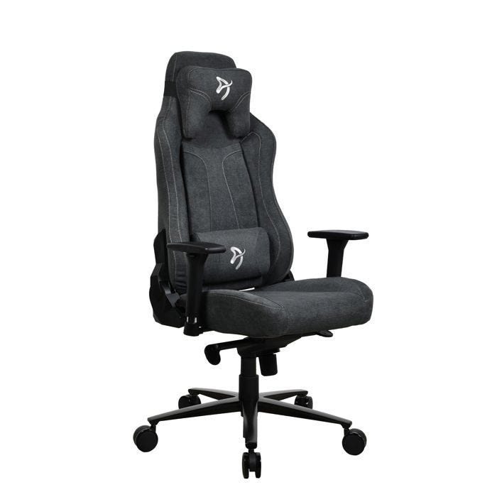 Fauteuil gaming - Arozzi - Vernazza - Tissu doux - Accoudoirs réglables - Dossier inclinable 165°