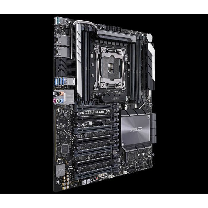 Carte Mère - ASUS - WS X299 SAGE/10G - Socket R4 LGA-2066 - 128 Go DDR4 - 8 x USB 3.1
