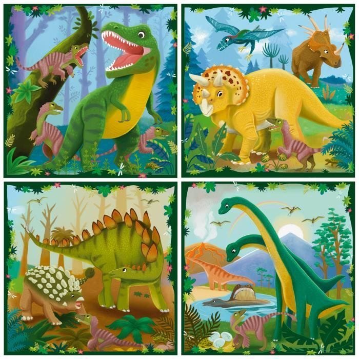 Puzzle Enfant, Puzzle UP!, Les dinosaures, dès 4 ans, 12004003, Ravensburger