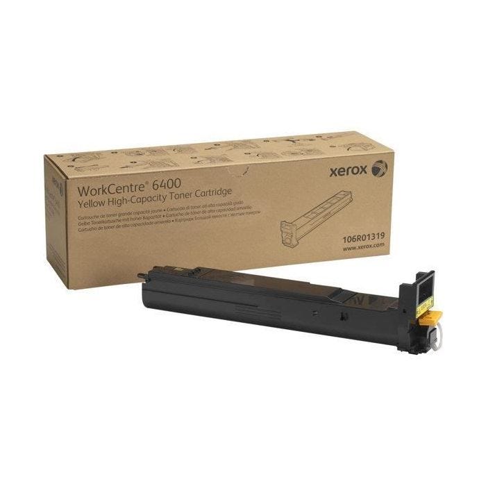 Cartouche toner XEROX 106R01319 - Jaune - Laser - Haute capacité - 16500 pages