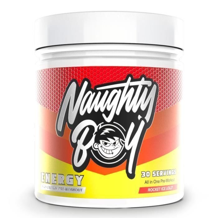Pre-workout Naughty Boy - Energy Pre-Workout - Rocket Ice Lolly 390g