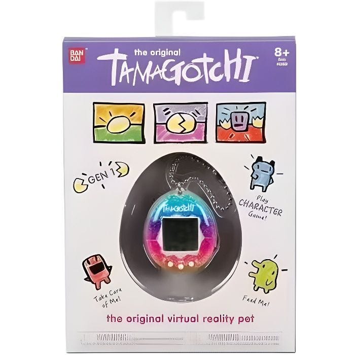 Jouet électronique - BANDAI - Tamagotchi Original - Pour Enfant - 8 ans et plus - Piles CR2032