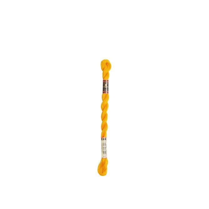 Fil - DMC - Coton Perlé Médium N5 - Couleur 972 - 100% Coton - 15 mètres