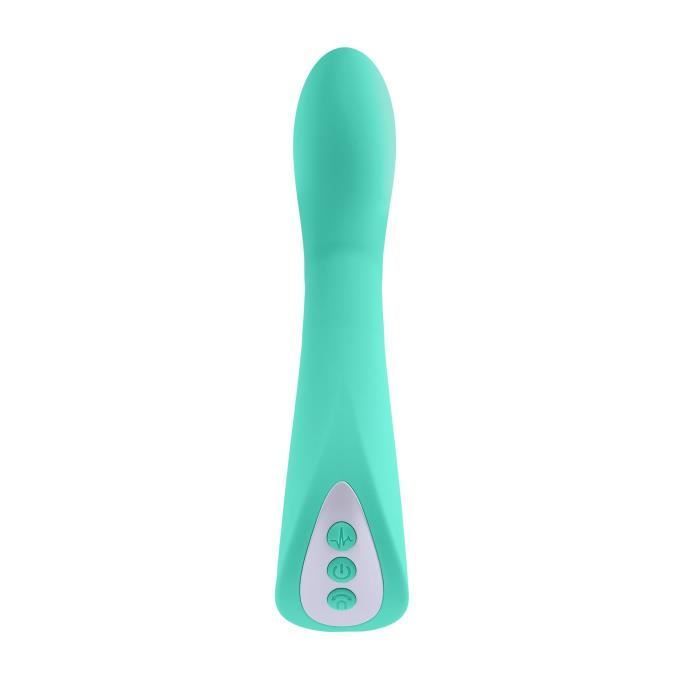 Vibromasseur Come With Me pour le point G - Turquoise - EVOLVED - Moyen - Silicone ultra-doux