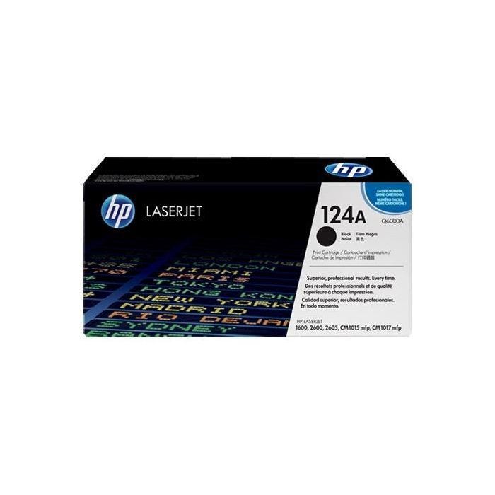 Cartouche de toner HP 124A - Noir - 2500 pages - Pack de 1 - HP ColorSphere