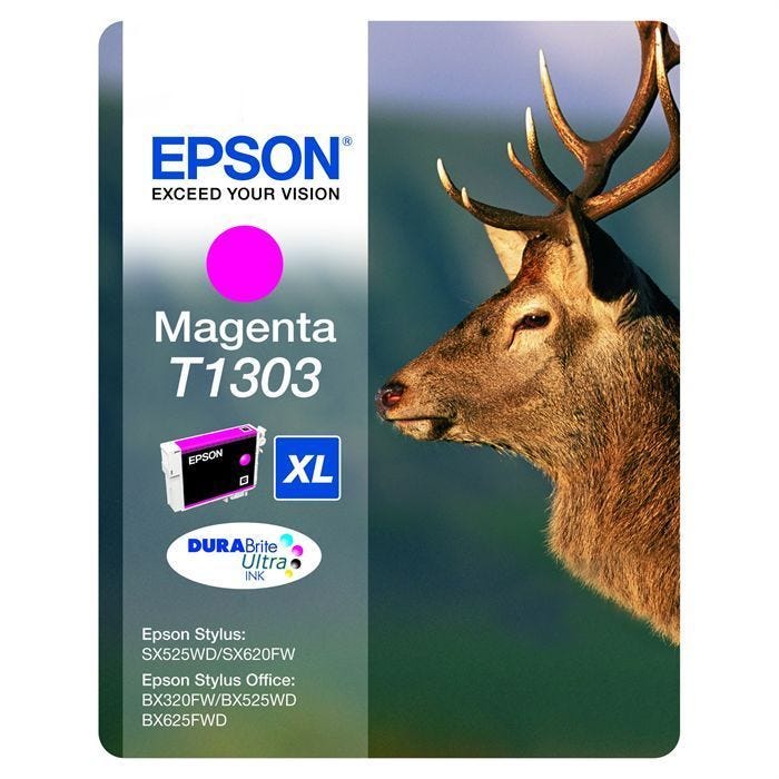 Epson T1303 Cerf Cartouche d'encre Magenta