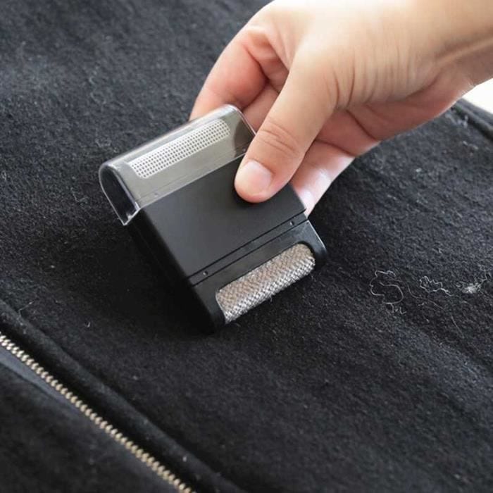SHOP-STORY - RASCOL BLACK : Rasoir Anti-Bouloches Compact et Manuel