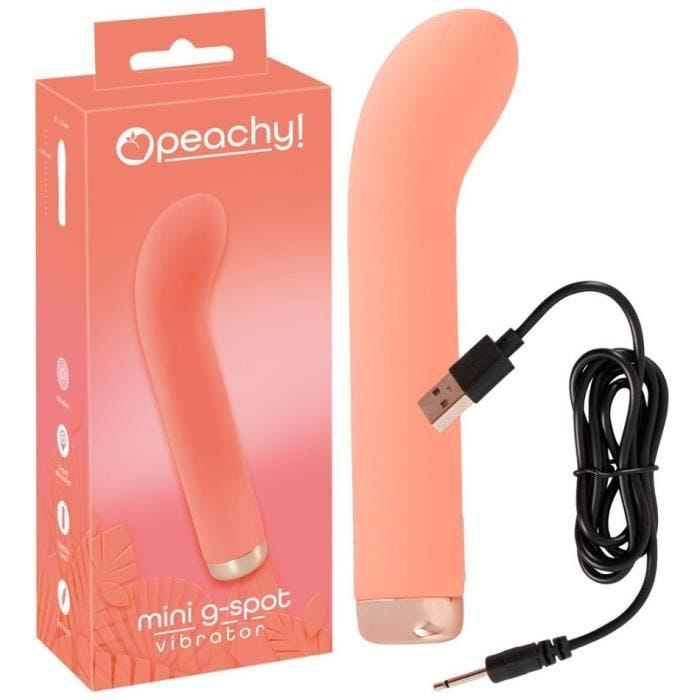 Vibromasseur Rechargeable Peachy Mini G-Spot - mixte / adulte Orange