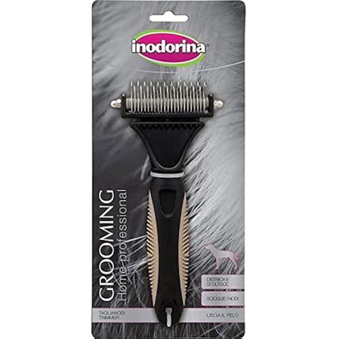 Coupe-Noeuds - Inodorina - Démêleur pour Chiens et Chats - Poils Longs - Facile à Utiliser - Effet Lissant