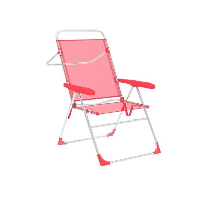 Chaise de Plage Pliable Corail - Marbueno