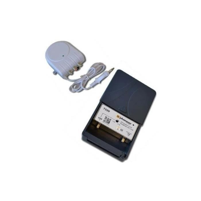 Pré-amplificateur UHF - Johansson - 15-35 dB AJUSTABLE - Plage de fréquence 470-862MHz