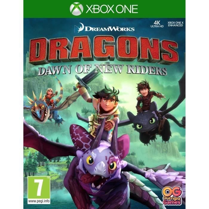 Jeu vidéo - DRAGONS : L'AUBE DES NOUVEAUX CAVALIERS - Xbox One - Aventure - Standard - 7+