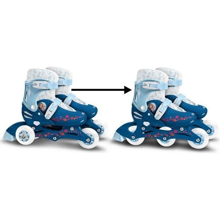 Patins en ligne 2 en 1 LA REINE DES NEIGES II - Taille 27-30 - Fille - À partir de 5 ans