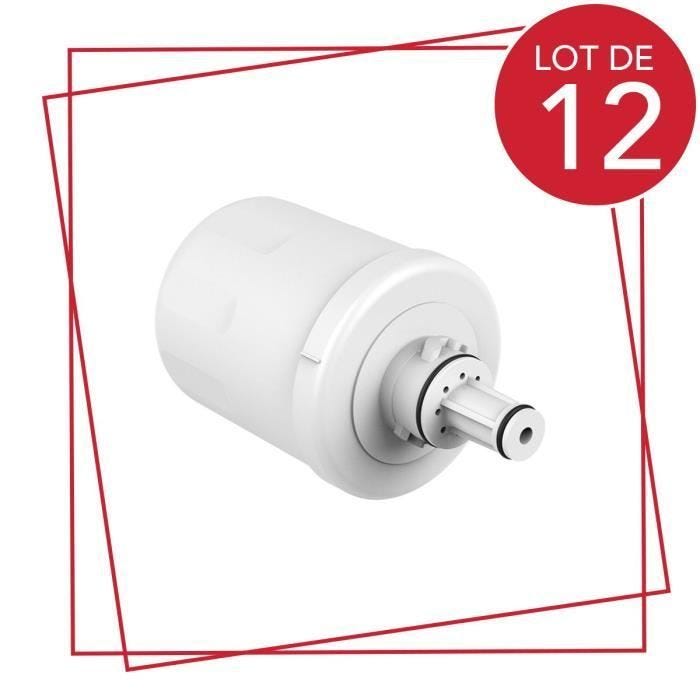Filtre à eau - AQUAPURE - APP100 - Lot de 12 - Compatible Réfrigérateur SAMSUNG - DA29-00003G