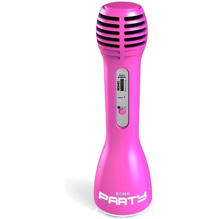 Microphone - Karaoké et Bluetooth® - Rose Party