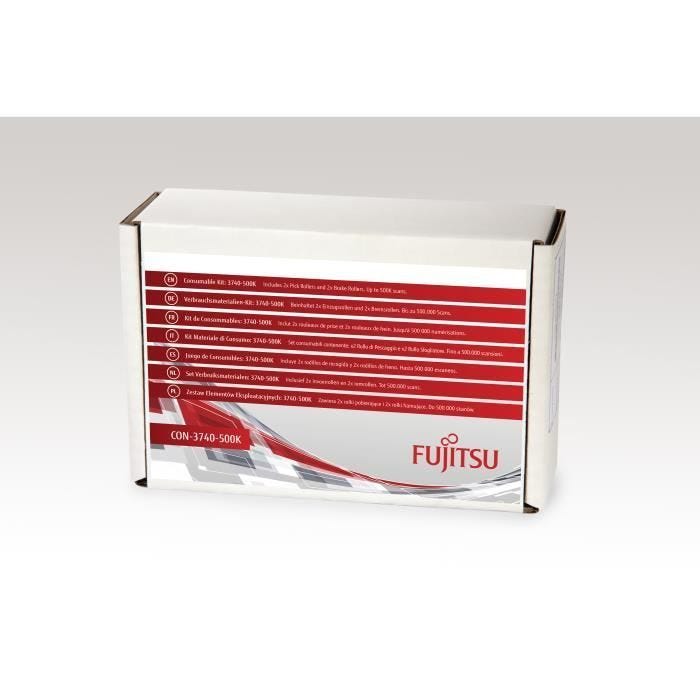 Fujitsu 3740-500K, Fujitsu, Scanner, fi-7600, fi-7700, Kit de consommables, Multicolore, 500000 analyses