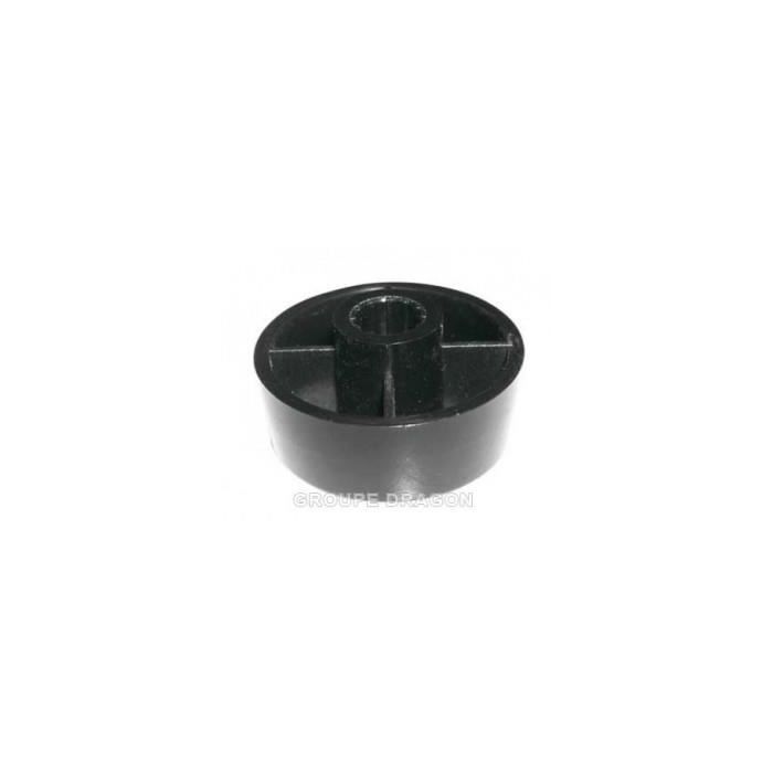 Bouton de programmateur noir pour four DE DIETRICH - DCG440WE1 72X0403 DCG440WE11 - DCG440WE1 - DCG
