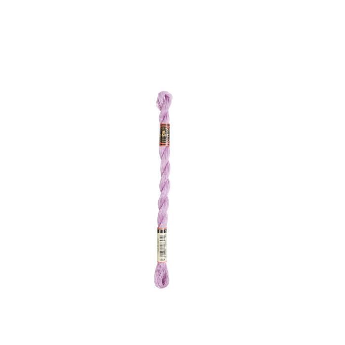Fil DMC Coton Perlé Small N8 Col. 554 Violet