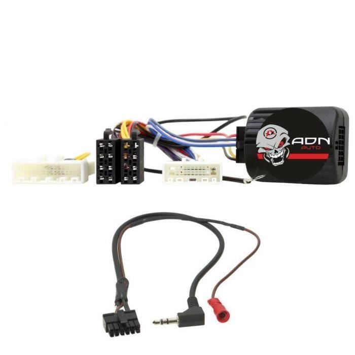 Interface Commande au volant - ADNAuto - NS10J - Compatible Nissan - Bluetooth - Autoradio JVC