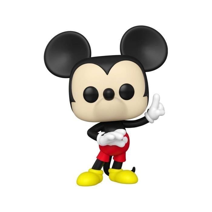 Figurine POP! Mega Super Sized Mickey Mouse 46 cm - FUNKO - POP! Disney 100th - Intérieur - Blanc - Adulte