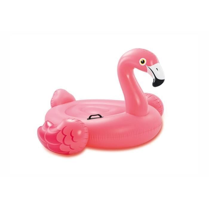 Bouée gonflable flamant rose - 142x137x97 cm