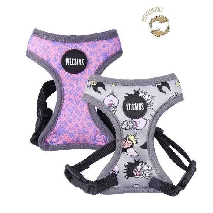 Harnais pour chien - CERDA - VILLAINS - Réversible - Taille ajustable - Noir