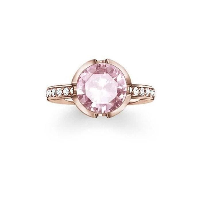 Bague - Thomas Sabo - TR2037-633-9 - Or rose - Argent - Taille 52