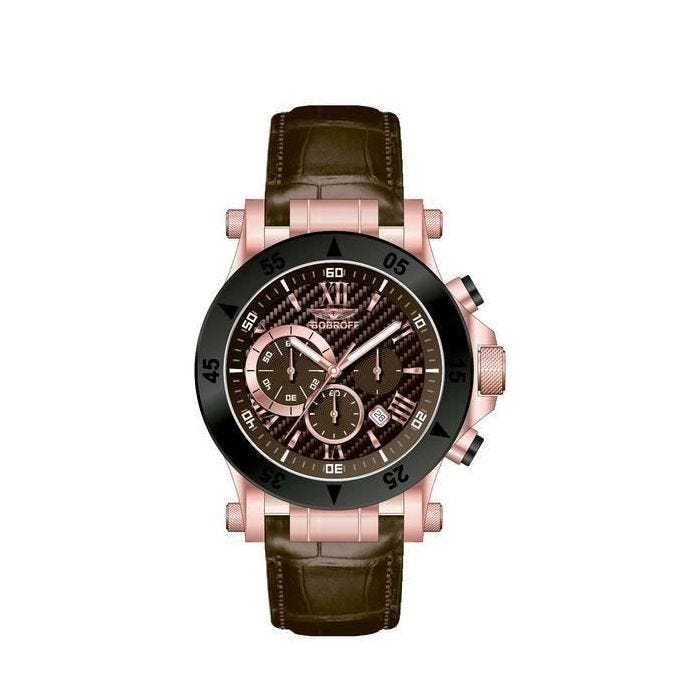 Montre Homme Bobroff BF1001M65 (44 mm) - Quartz - Alphanumérique - Adulte - Homme