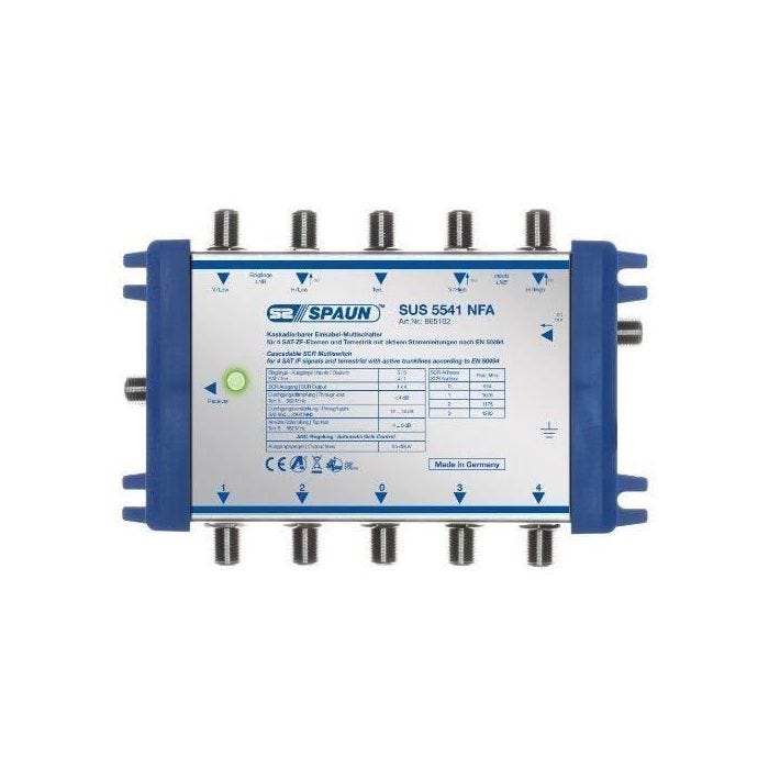 Spaun SUS 5541 NFA SAT-UNiSEqC Tiristore Multiswitch Cascata