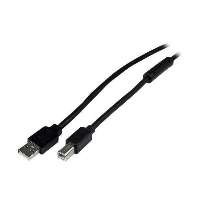 Câble USB Actif A vers B - STARTECH - 20 m - Noir