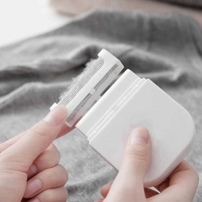 SHOP-STORY - RASCOL WHITE : Rasoir Anti-Bouloches Compact et Manuel