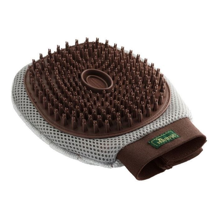 Brosse - gant de brossage - carde Hunter - Gant Brushing