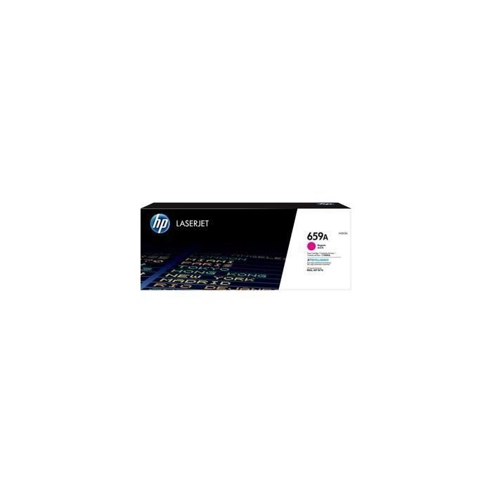 HP 659A Cartouche de toner magenta LaserJet authentique (W2013A) pour HP Color LaserJet Enterprise M856/ MFP M776z/ M776zs/ M776dn