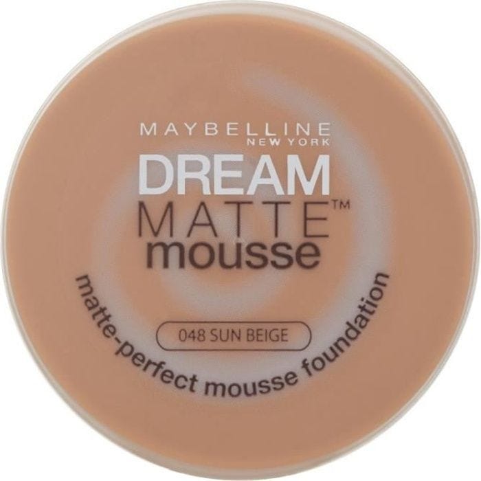 GEMEY MAYBELLINE Fond de teint mousse Dream Matte Mousse - #048 Sun Beige