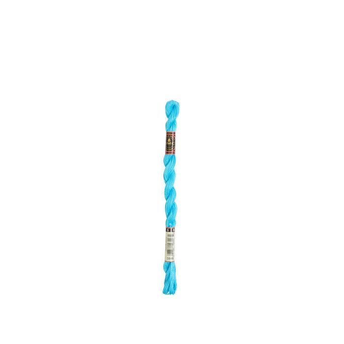 Fil - DMC - Coton Perlé Médium N5 - Couleur 3846 - 100% coton - 15 mètres