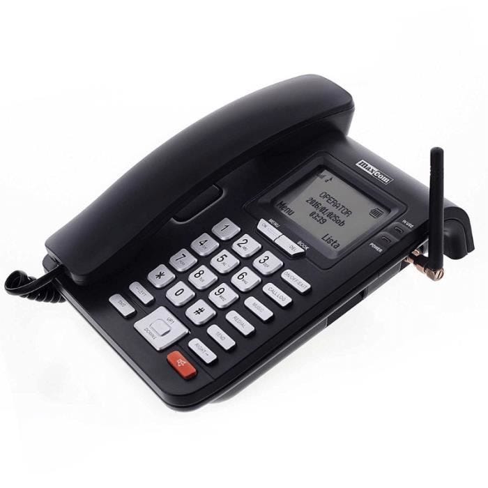 Maxcom - Comfort MM28D HS (Headset socket) - Telephone fixe avec carte SIM