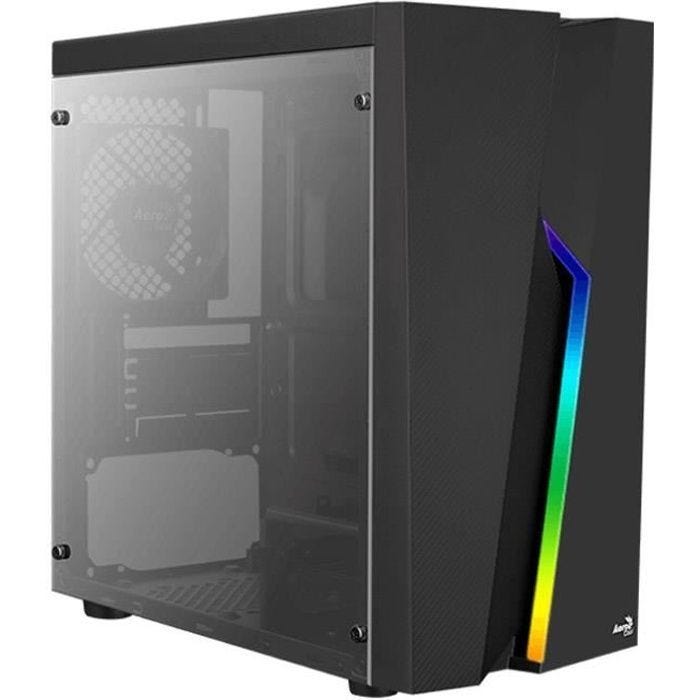 AEROCOOL BOITIER PC Bolt Mini - Mini Tour - Noir - Format Micro ATX (ACCS-PV20012.11)