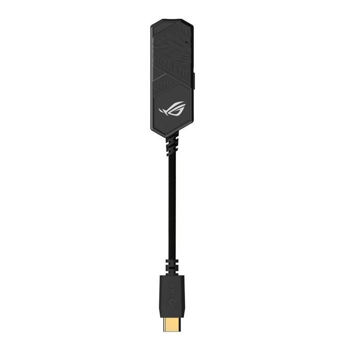 Carte son externe - ASUS - ROG Clavis - Suppression du bruit AI - ESS 9281 QUAD DAC - RGB Aura Sync