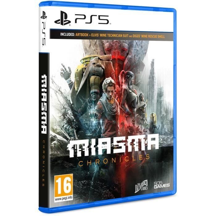 Jeu - Miasma Chronicles - PS5 - Aventure - Version en boîte - Blu-Ray
