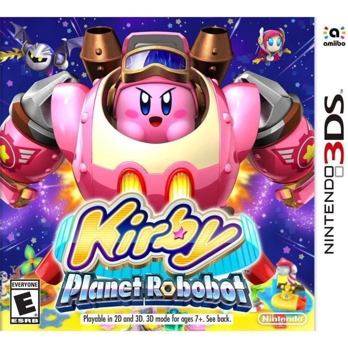 Jeu vidéo - Kirby - Planet Robobot - 3DS - Plateforme - Edition Standard - PEGI 3+