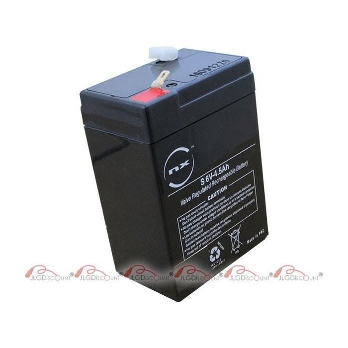 Batterie plomb AGM S 6V-4.5Ah 6V 4.5Ah T1