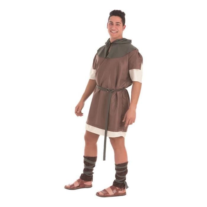 Déguisement - LLOPIS - Disfraz de Artesano Medieval - Multicolor - Marron - Túnica, ceinture, polainas