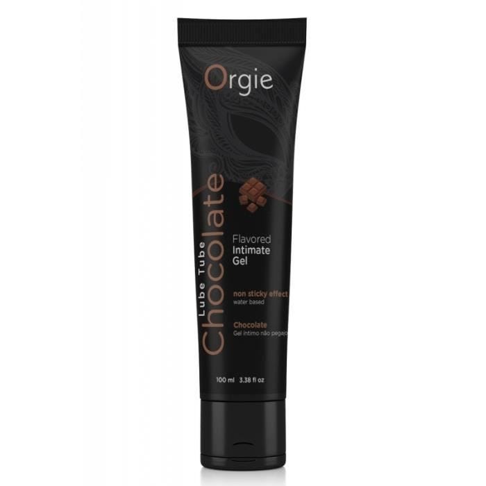 Lube Tube Chocolat Lubrifiant Base Eau Chocolat