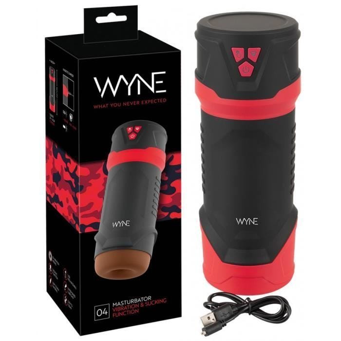 Masturbateur - You 2 Toys - WYNE 04 - Rechargeable - Multicolore - Avec succion