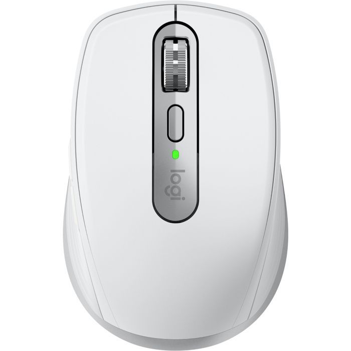 Souris - Logitech - MX Anywhere 3S - Bluetooth - 8000 PPP - USB-C - Pale Grey