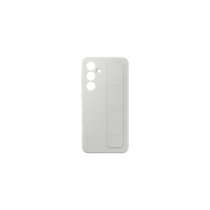 Coque en silicone - Samsung - Galaxy S24 FE - Souple - Gris - Garantie 2 ans