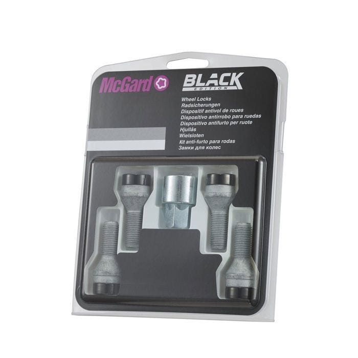 Vis antivol de roues - MCGARD - 12x150 - Longueur 24mm - Couleur Noir - Tête conique